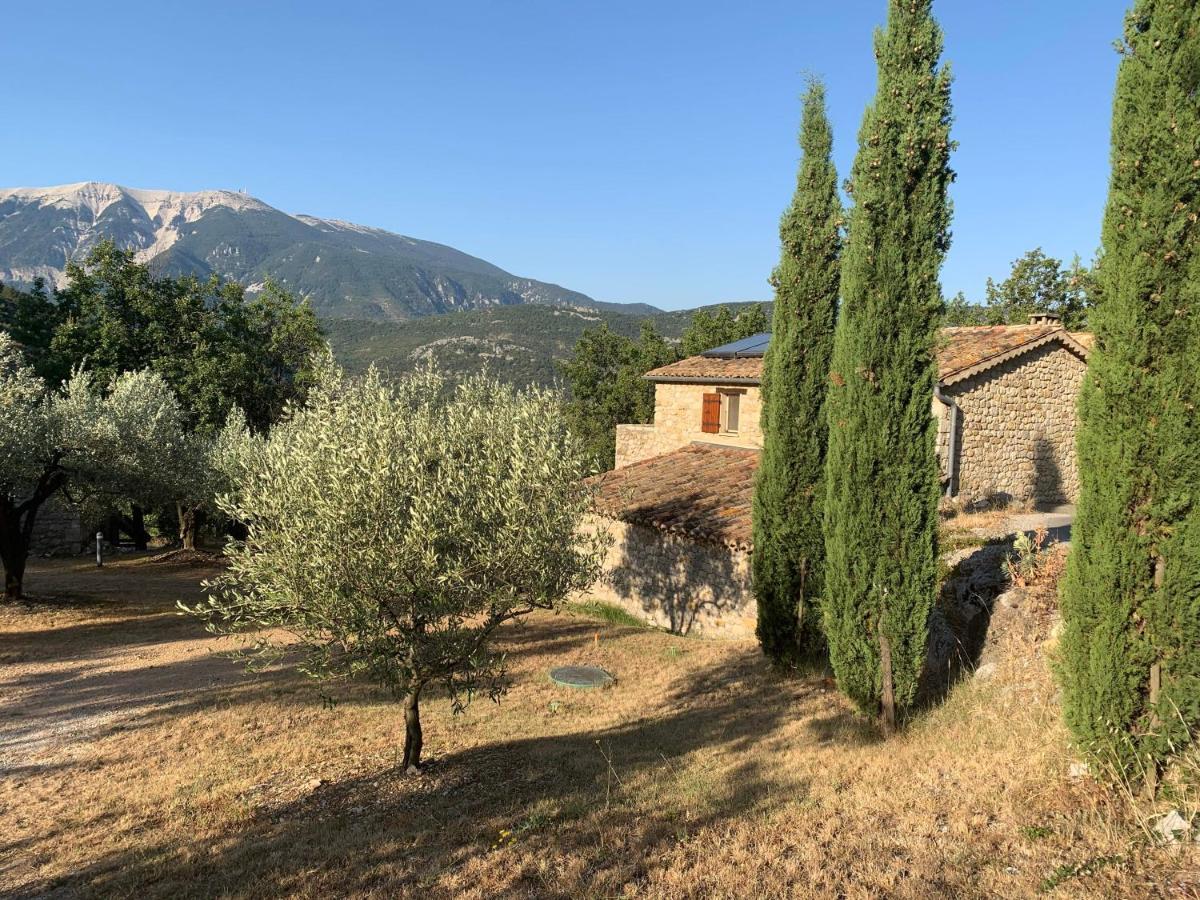 Font Nouvelle Maison De Charme Drome Provencale, 6 Ou 10 Personnes Avec Piscine Plaisians Esterno foto