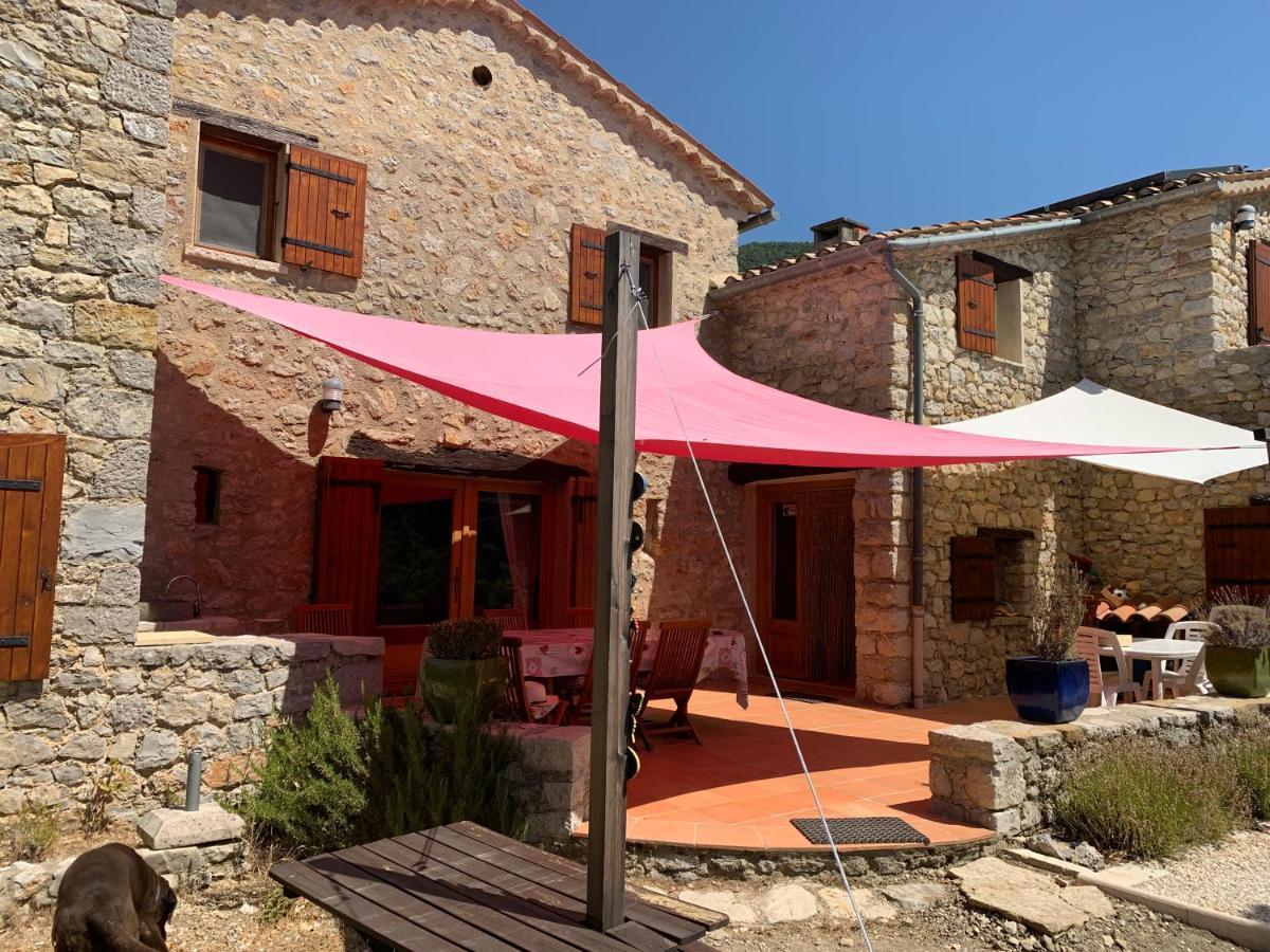 Font Nouvelle Maison De Charme Drome Provencale, 6 Ou 10 Personnes Avec Piscine Plaisians Esterno foto