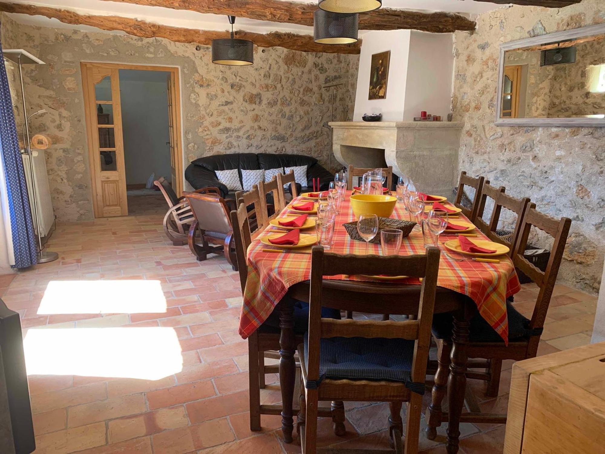 Font Nouvelle Maison De Charme Drome Provencale, 6 Ou 10 Personnes Avec Piscine Plaisians Esterno foto