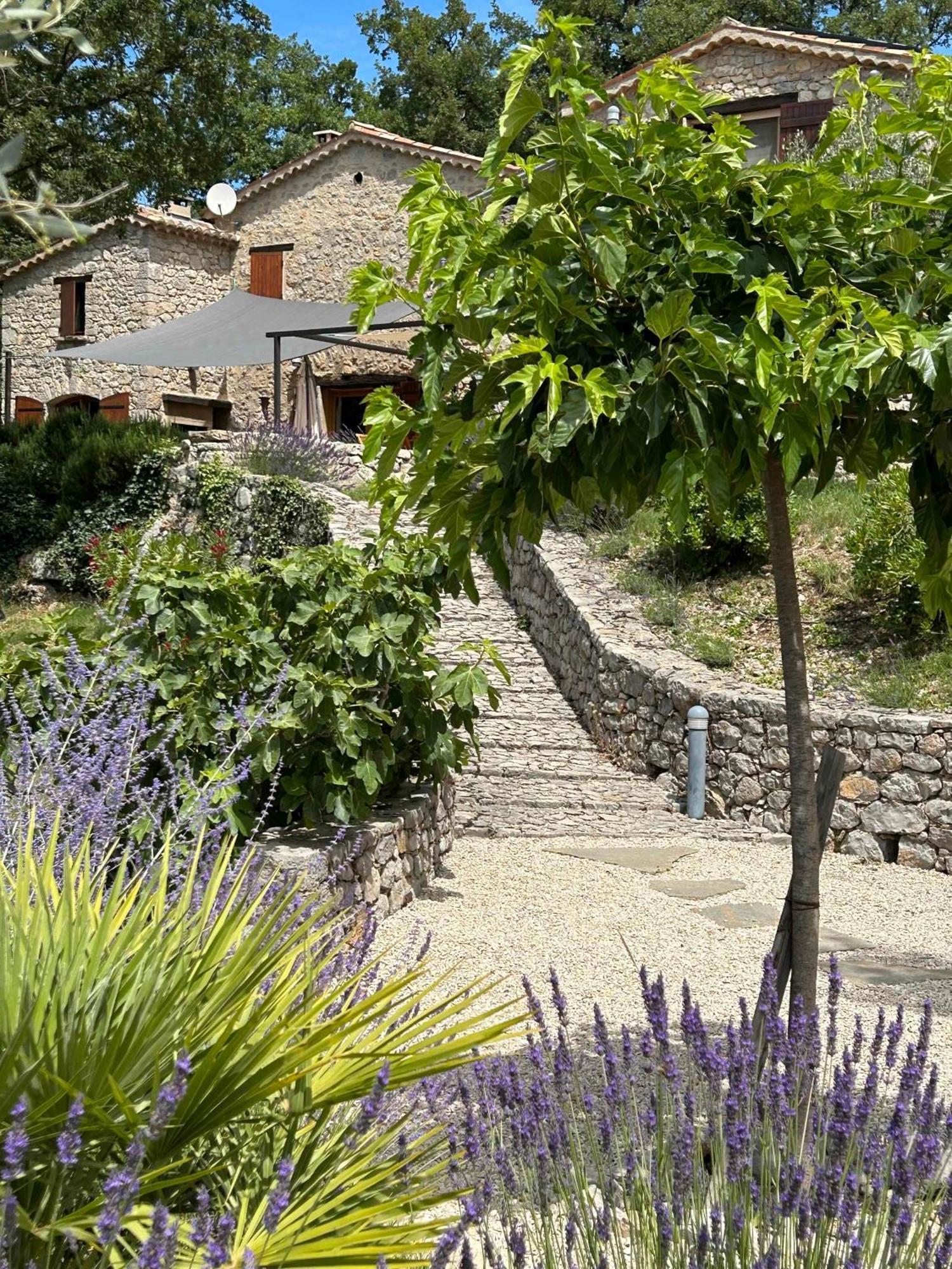 Font Nouvelle Maison De Charme Drome Provencale, 6 Ou 10 Personnes Avec Piscine Plaisians Esterno foto