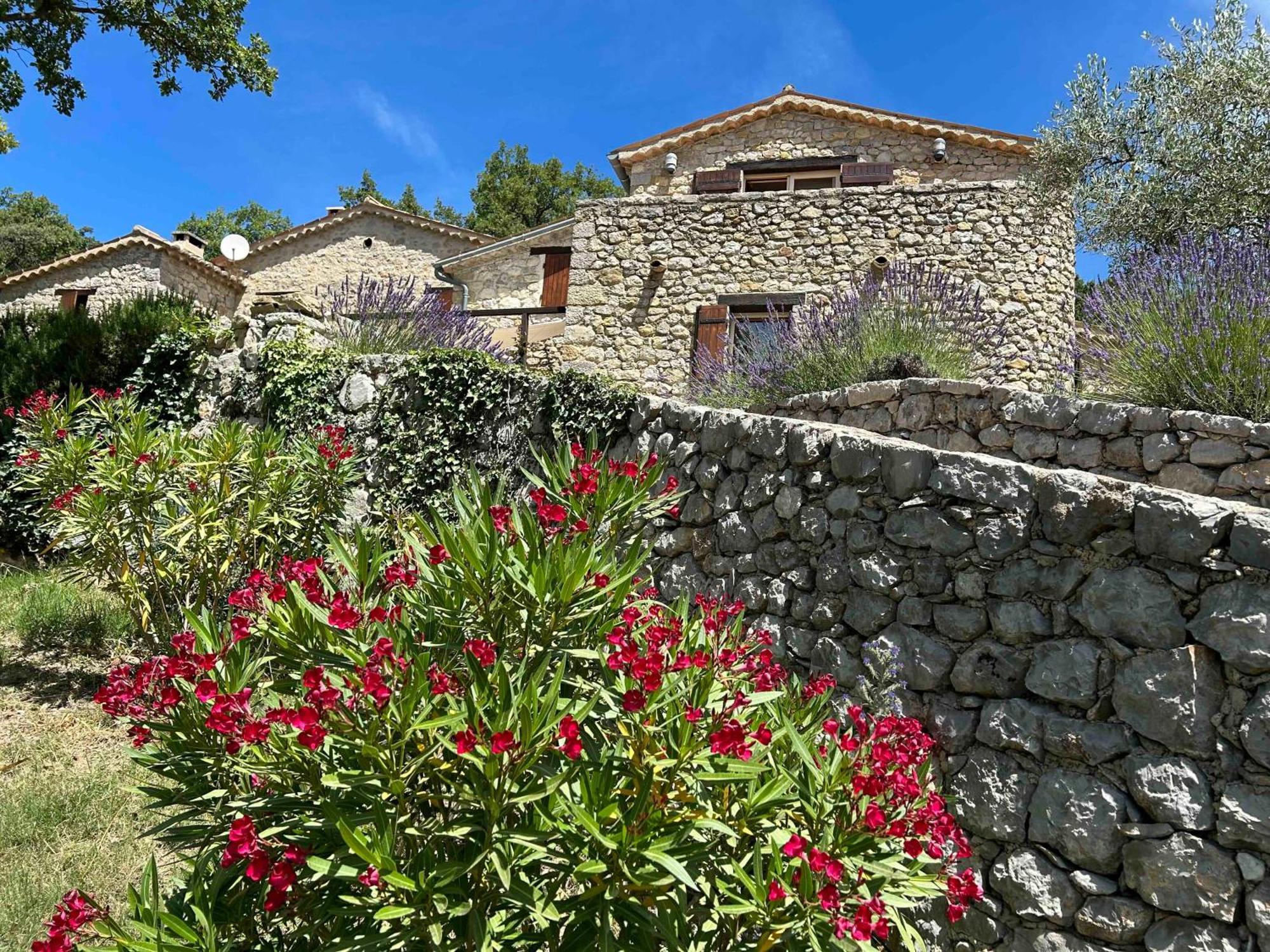 Font Nouvelle Maison De Charme Drome Provencale, 6 Ou 10 Personnes Avec Piscine Plaisians Esterno foto